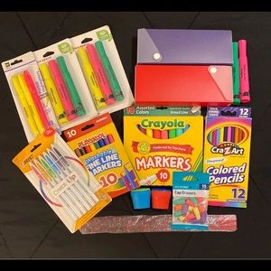 Bundle Of 15 School Supplies